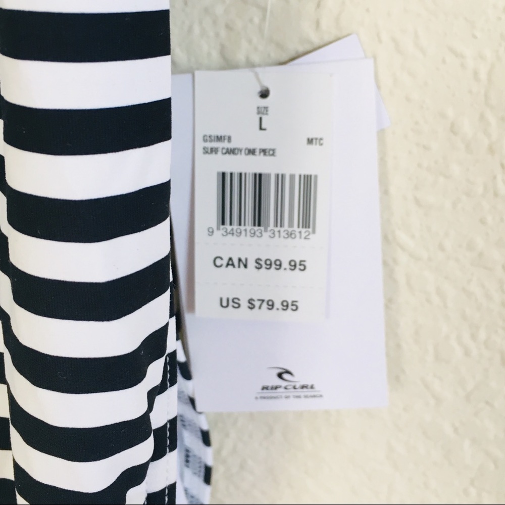 Rip Curl Surf Candy One Piece Cheeky Swimsuit NWT - Picture 5 of 8